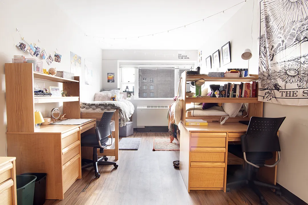 Carman Hall student room 